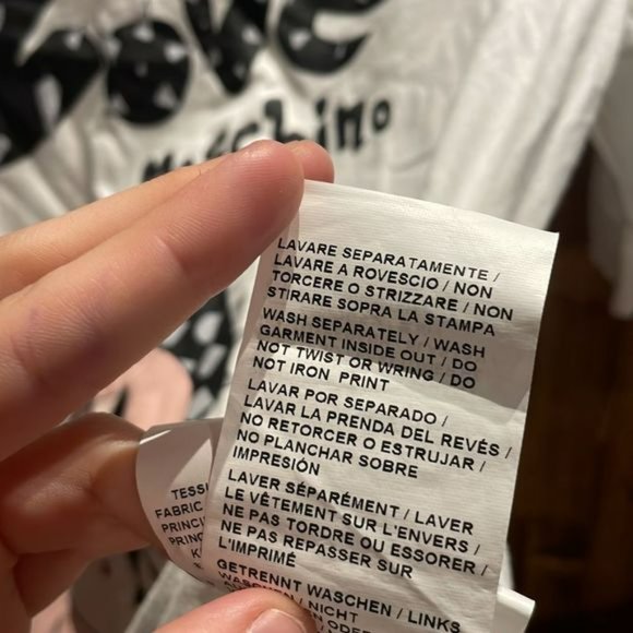 Love Moschino?punk girl print logo tshirt - Picture 7 of 11